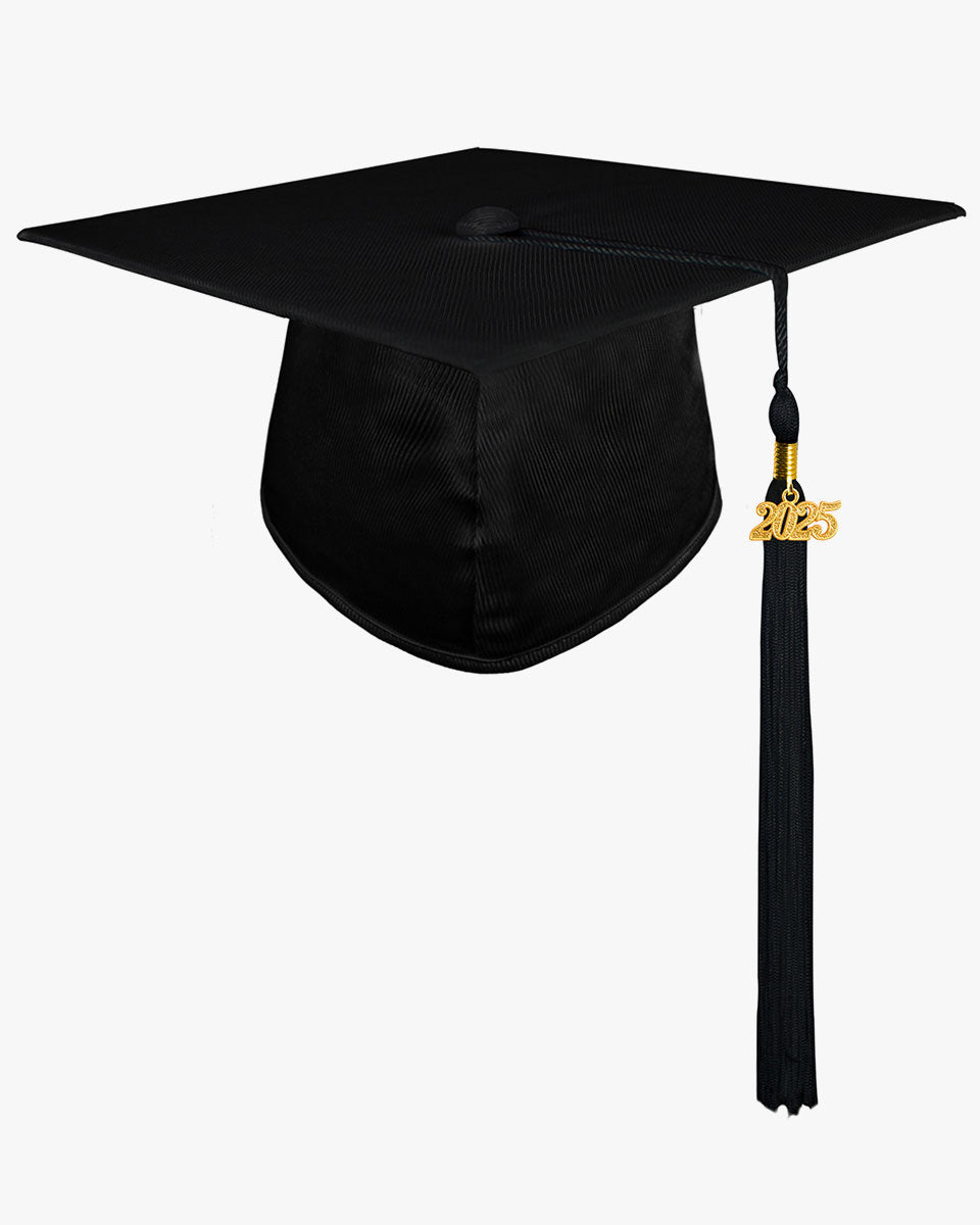 Shiny Kindergarten Graduation Cap with Tassel-12 Colors Available