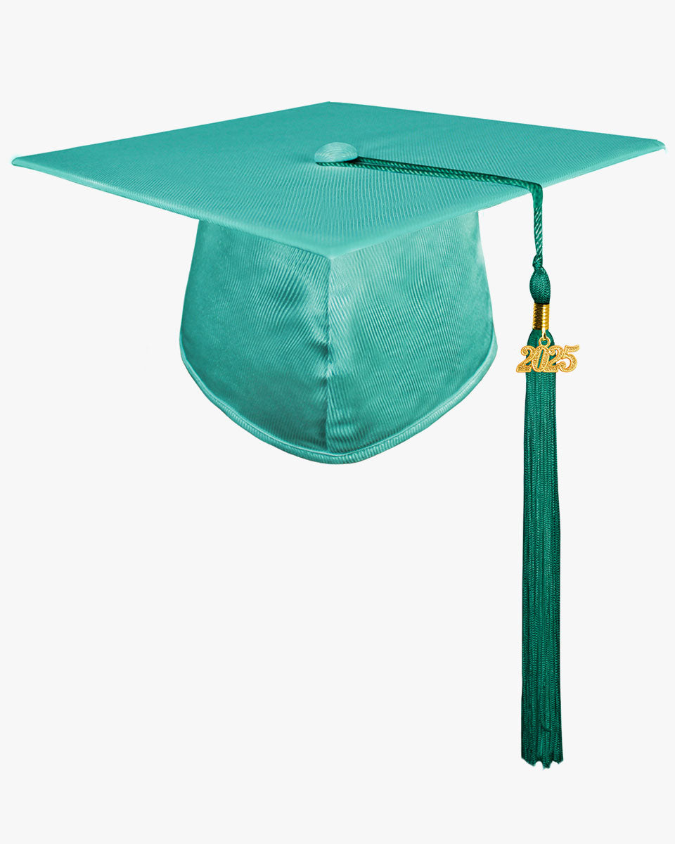 Shiny Kindergarten Graduation Cap with Tassel-12 Colors Available