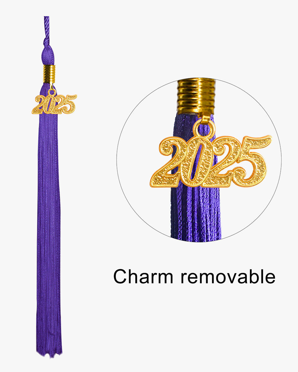 Shiny Kindergarten Graduation Cap with Tassel-12 Colors Available