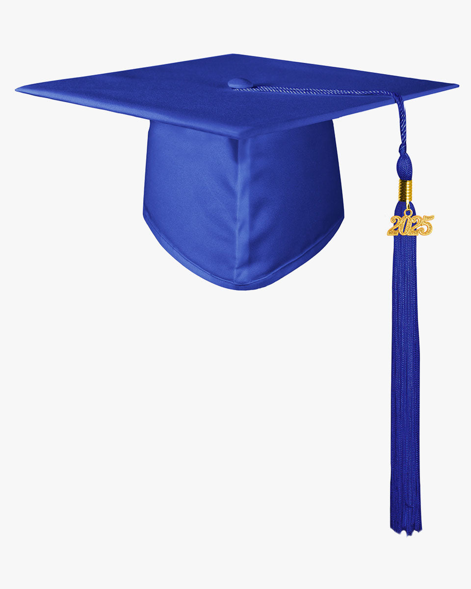 Matte Kindergarten Graduation Cap with Tassel-12 Colors Available