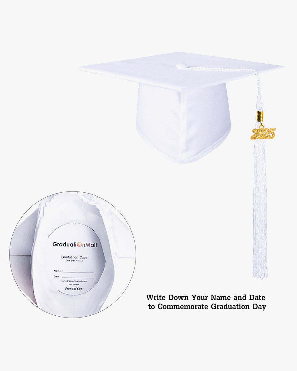 Matte Kindergarten Graduation Cap with Tassel-12 Colors Available