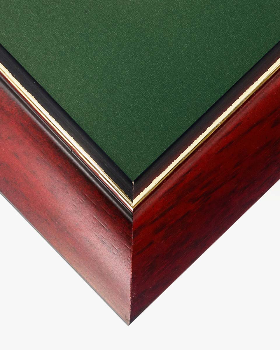 Graduation Certificate Solid Wood & UV Protection Acrylic Cherry Finish with Gold Trim for 11*14 / 15*18 - 4 Colors Available