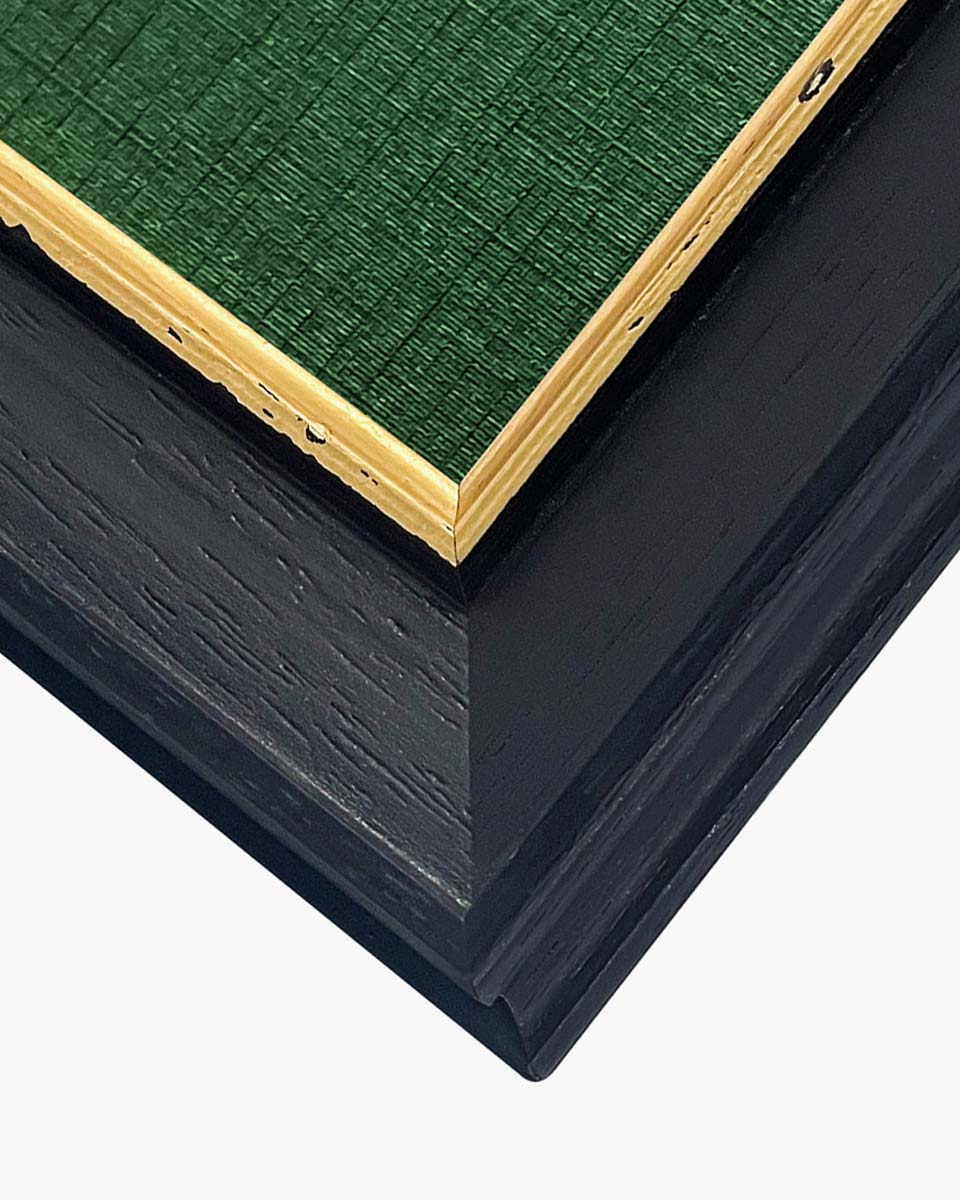 Wood Diploma Frame with Gold Trim Tempered Glass 11*14 / 14*17 – 15 Colors Available