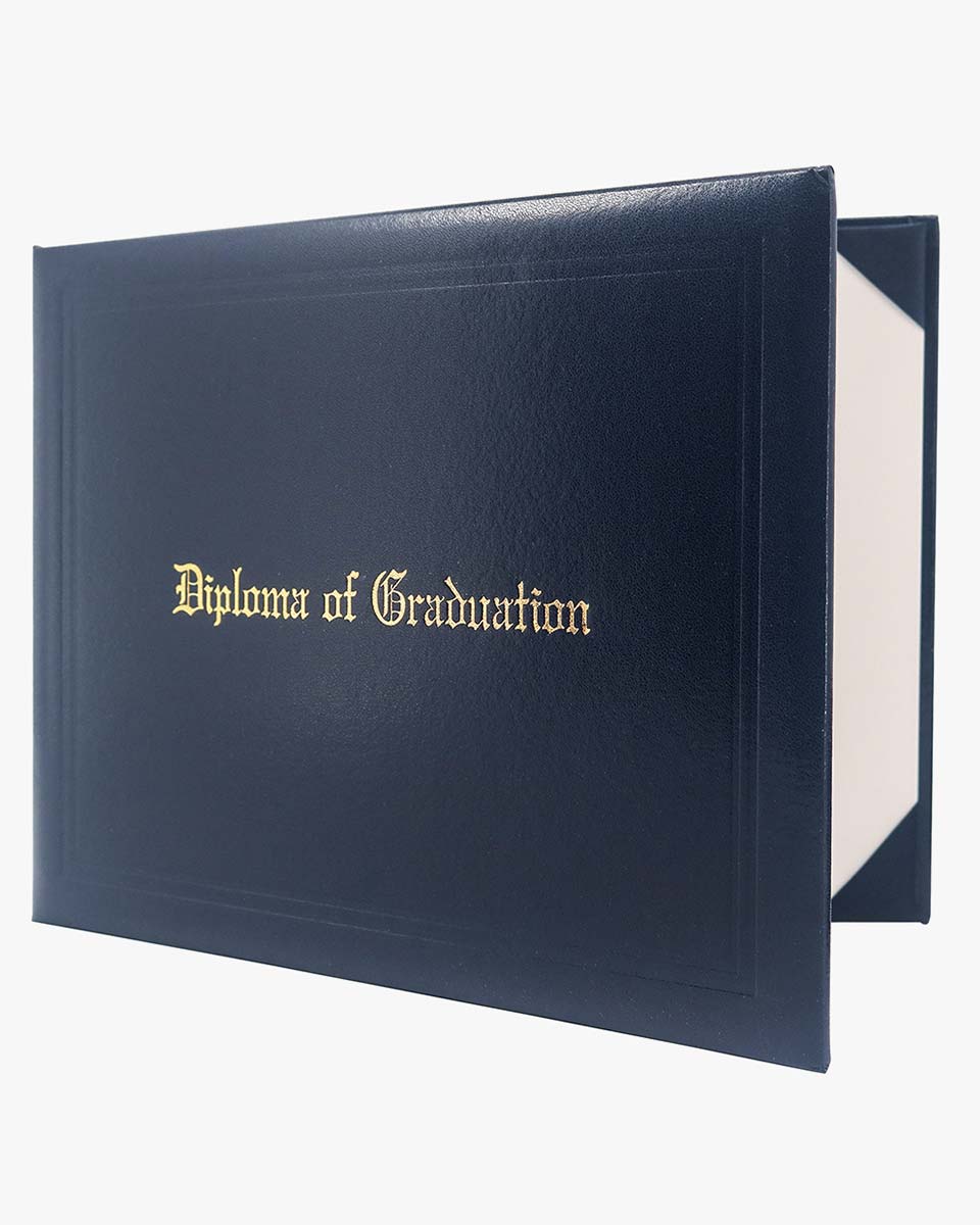 Panoramic Diploma Cover - Plain & Imprinted