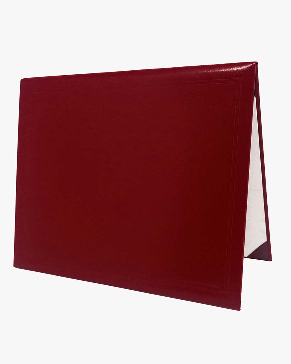 Plain Diploma Cover  – Multiple Colors & Sizes