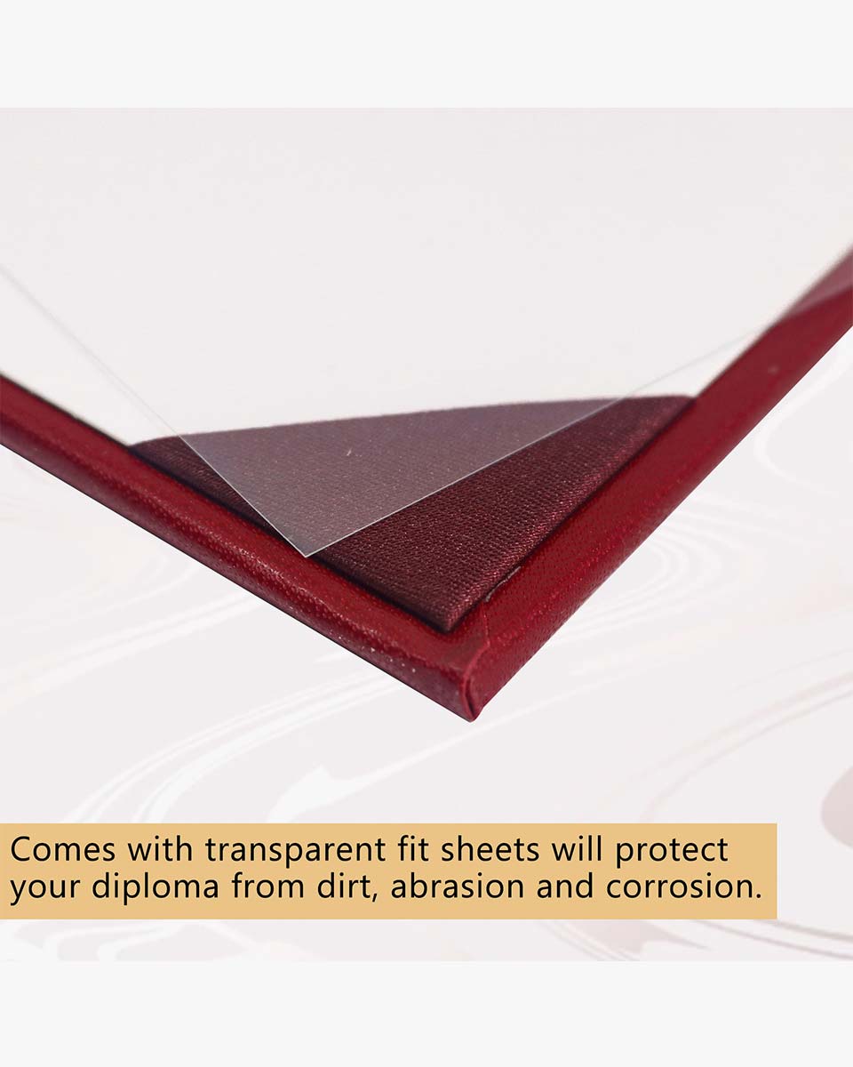 Plain Diploma Cover  – Multiple Colors & Sizes