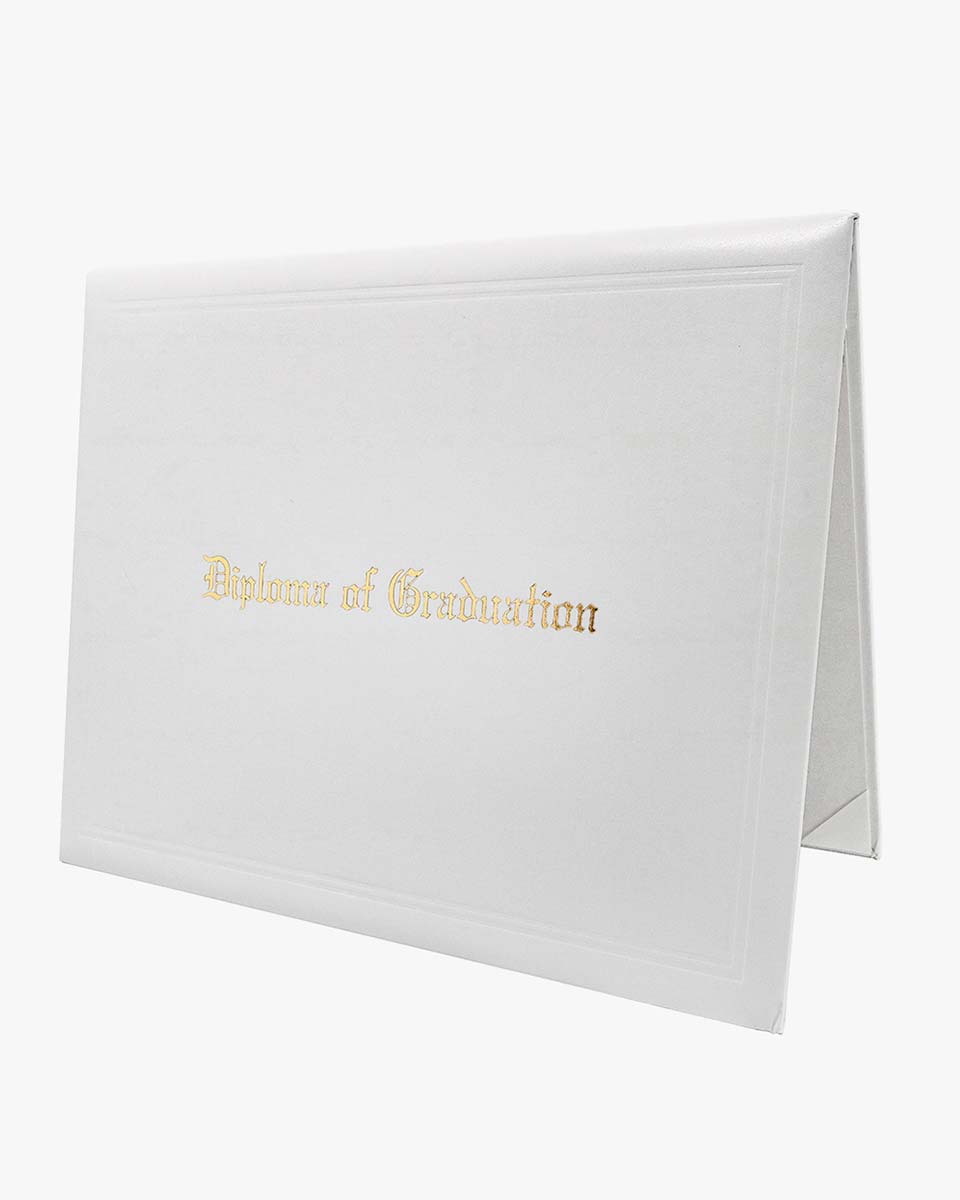 Diploma Cover With "Diploma Of Graduation" Imprinted – Multiple Colors & Sizes