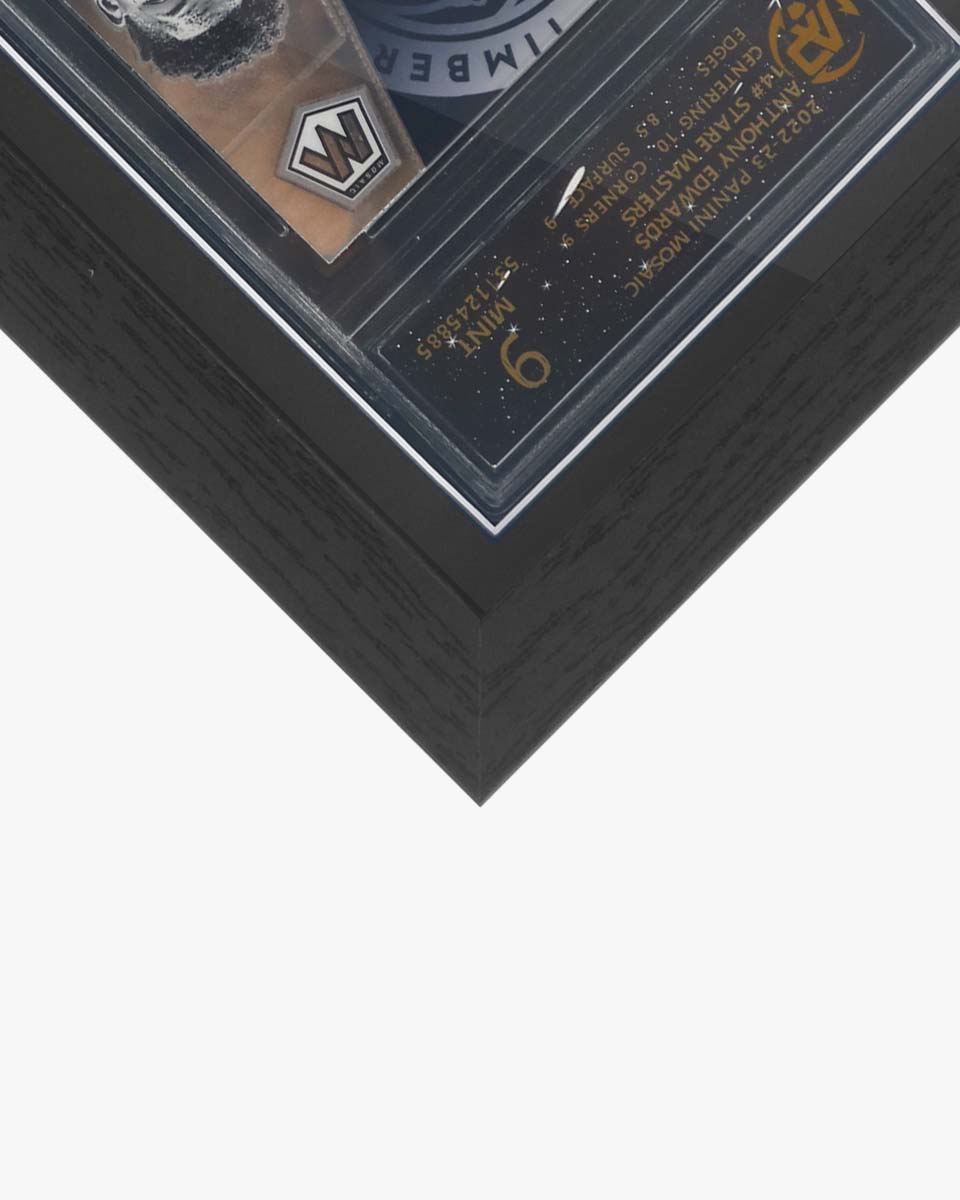 Wall Mount Baseball Trading Card Display Case fit for PSA Graded Basketball Football Cards - 2 Styles Available