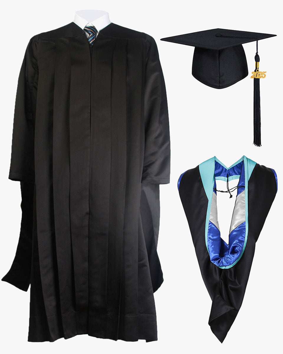 Deluxe Master Cap Gown & Hood Package