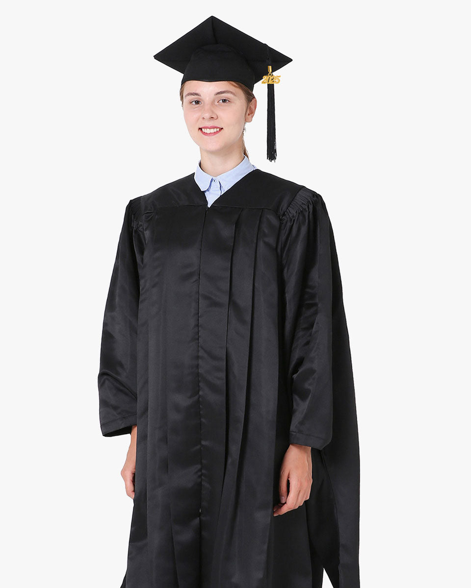 Deluxe Master Graduation Cap, Gown & Tassel Package