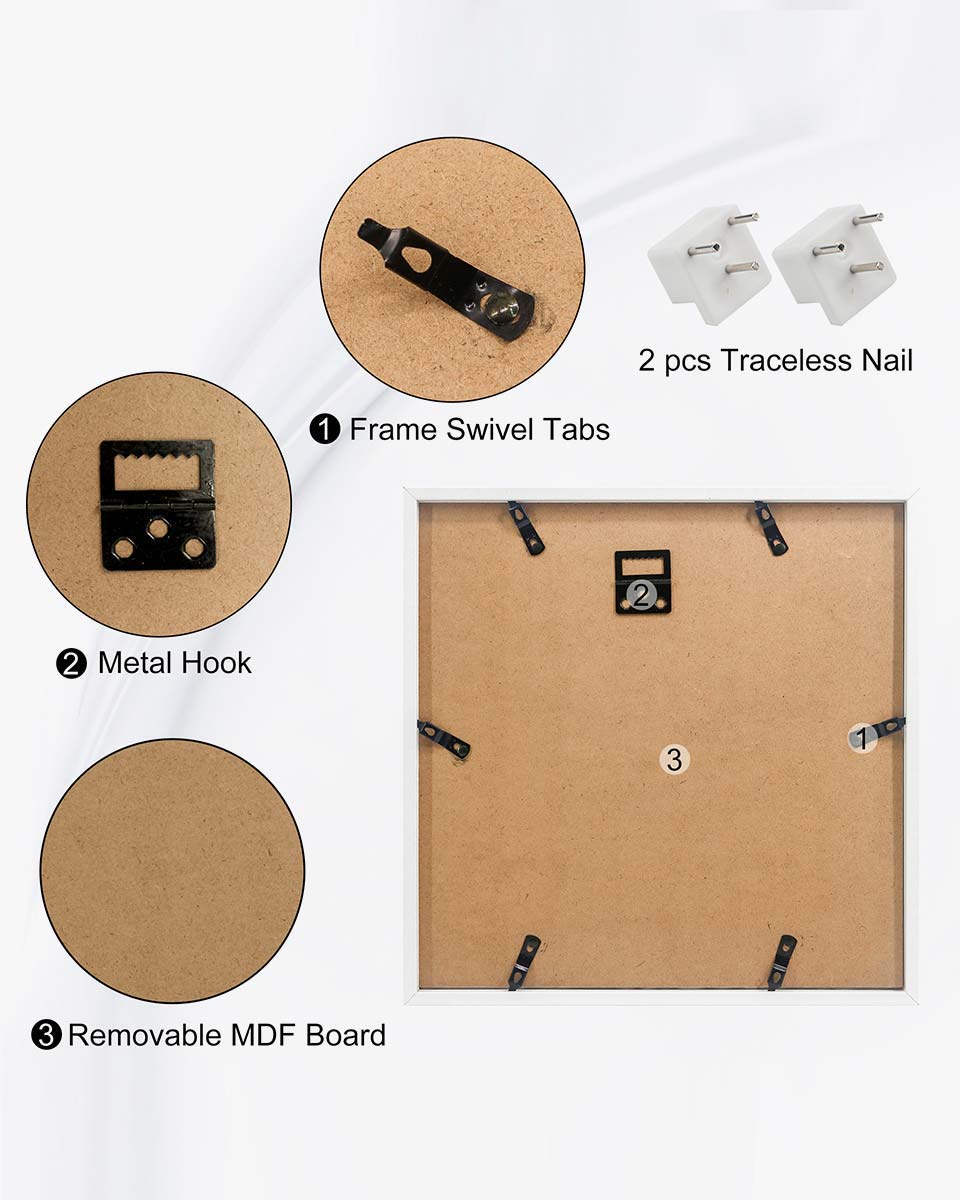 Travel Adventure Archive Memory Ticket Shadow Box with Slot 11x11 - 2 Styles Available